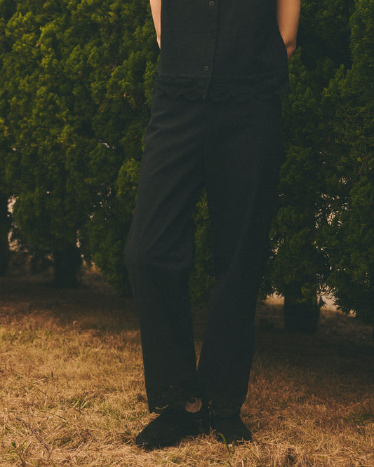 【4月中旬お届け】BATTENBERG LACE PANTS