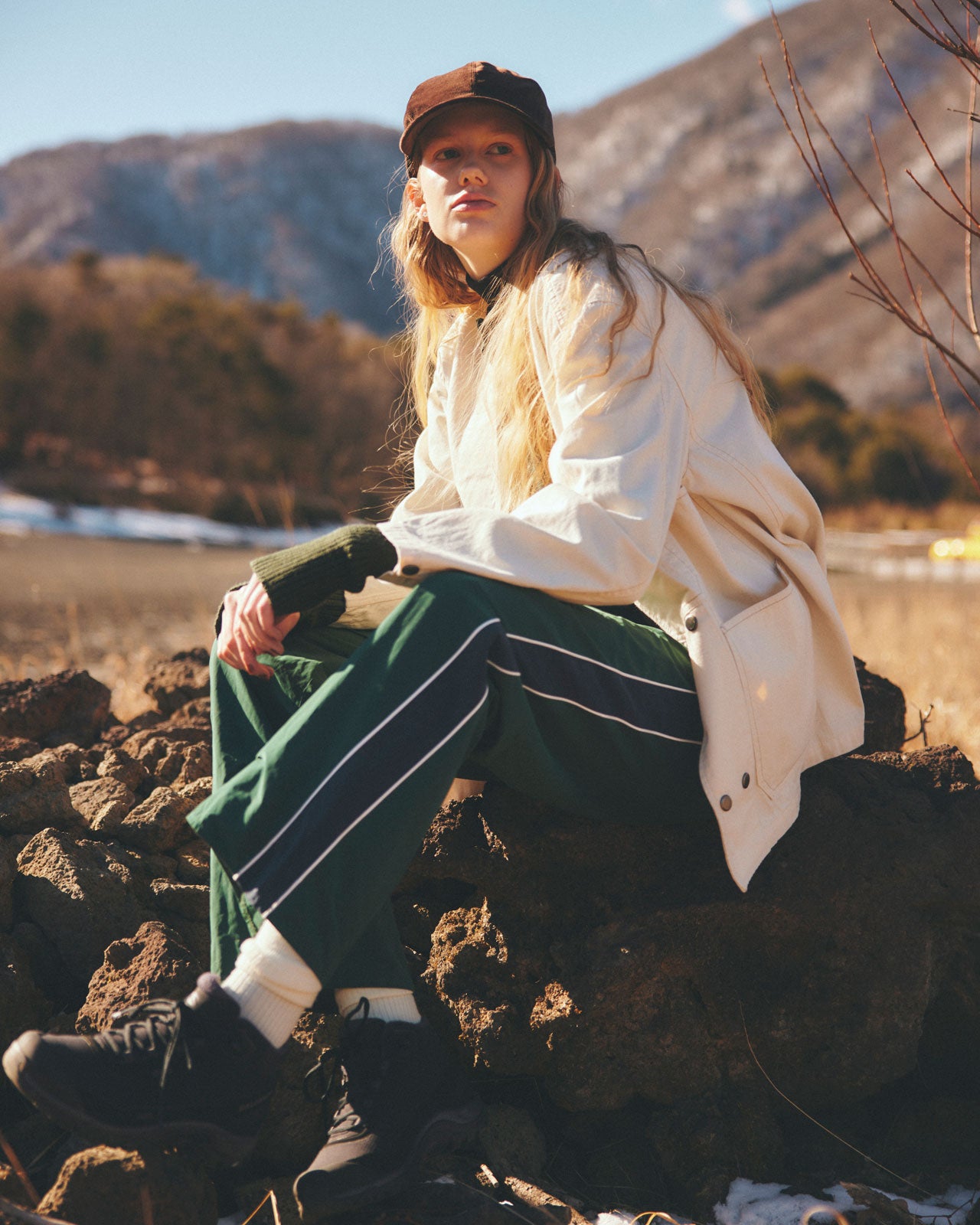 【9月中旬お届け】NO COLLAR COVERALL