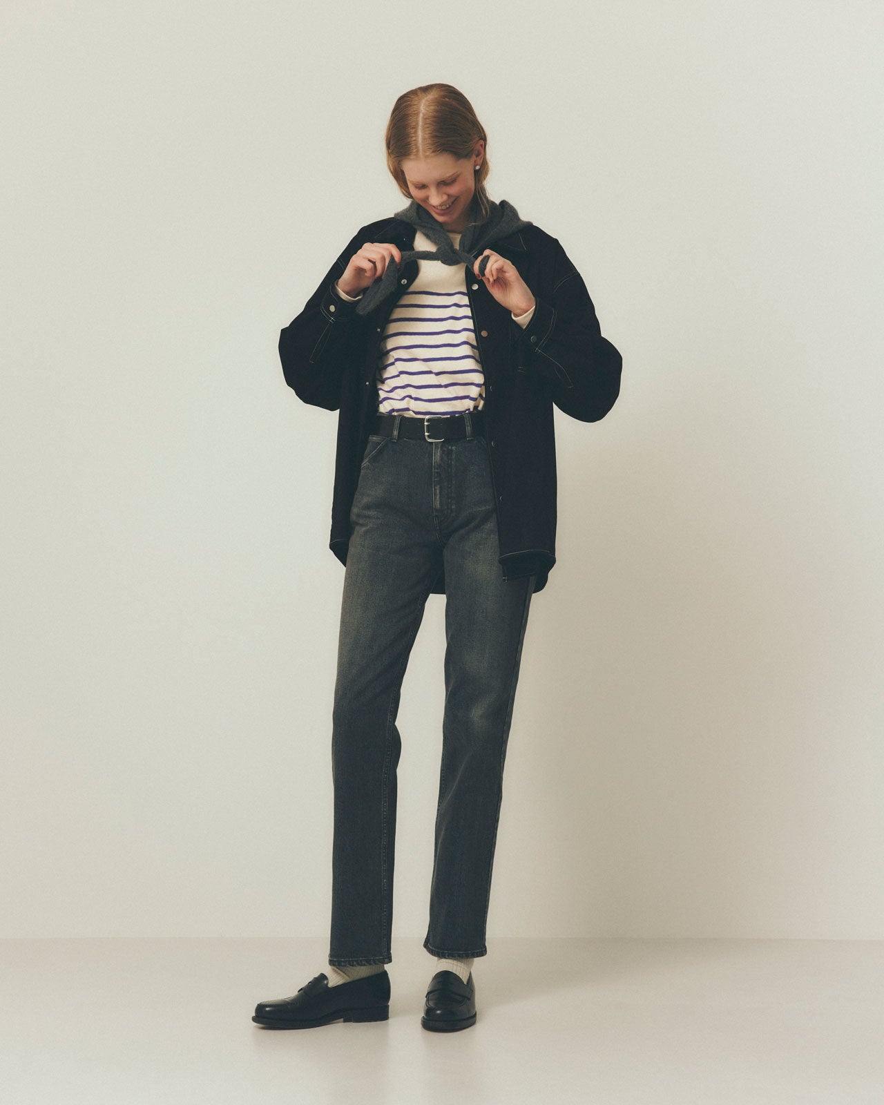 【9月下旬お届け】KITTY STRETCH DENIM PANTS