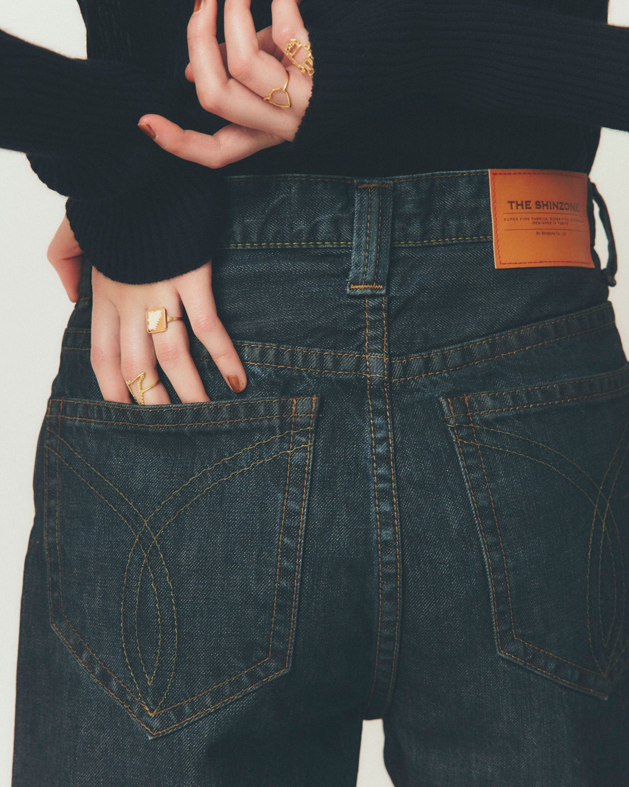 【10月中旬入荷予定】MARILYN DENIM PANTS (Roslyn ver.)