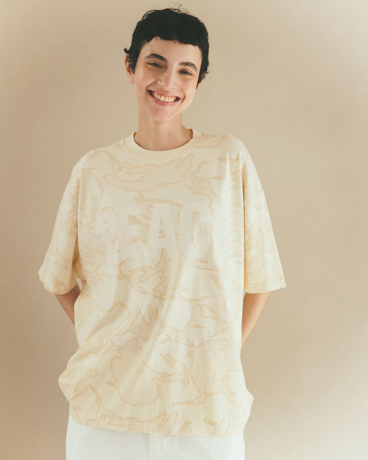 SLOGAN PEACE TEE