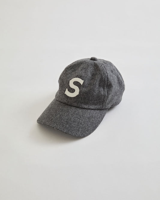 【8月上旬お届け】THE S CAP(CHARCOAL GRAY)