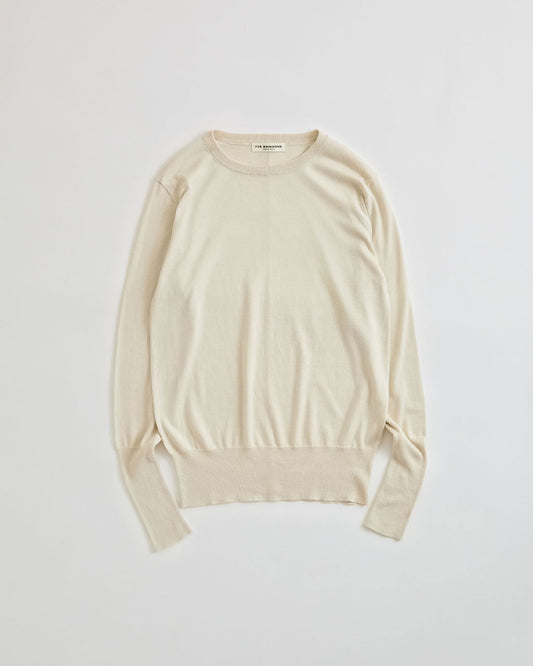 【11月上旬入荷予定】COTTON SILK KNIT PULLOVER