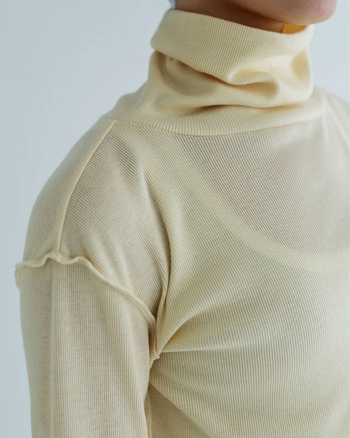 MEYAME SOFT RIB TURTLENECK