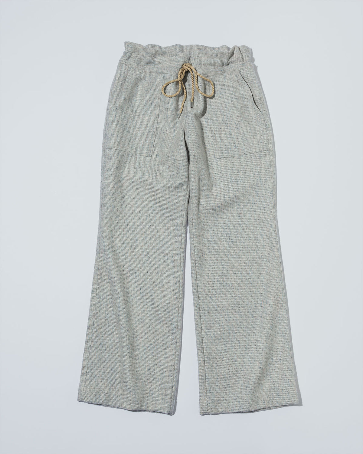 MEYAME WOOL DRAWCODE PANTS