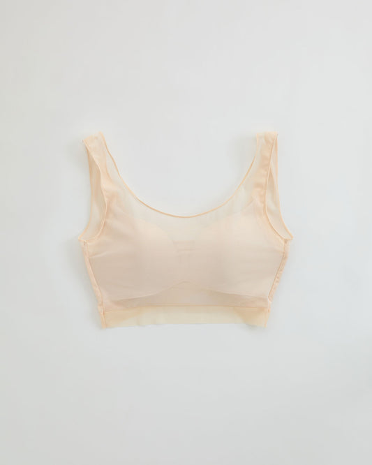 NICE NICE MOMENT MESH BRA TANK