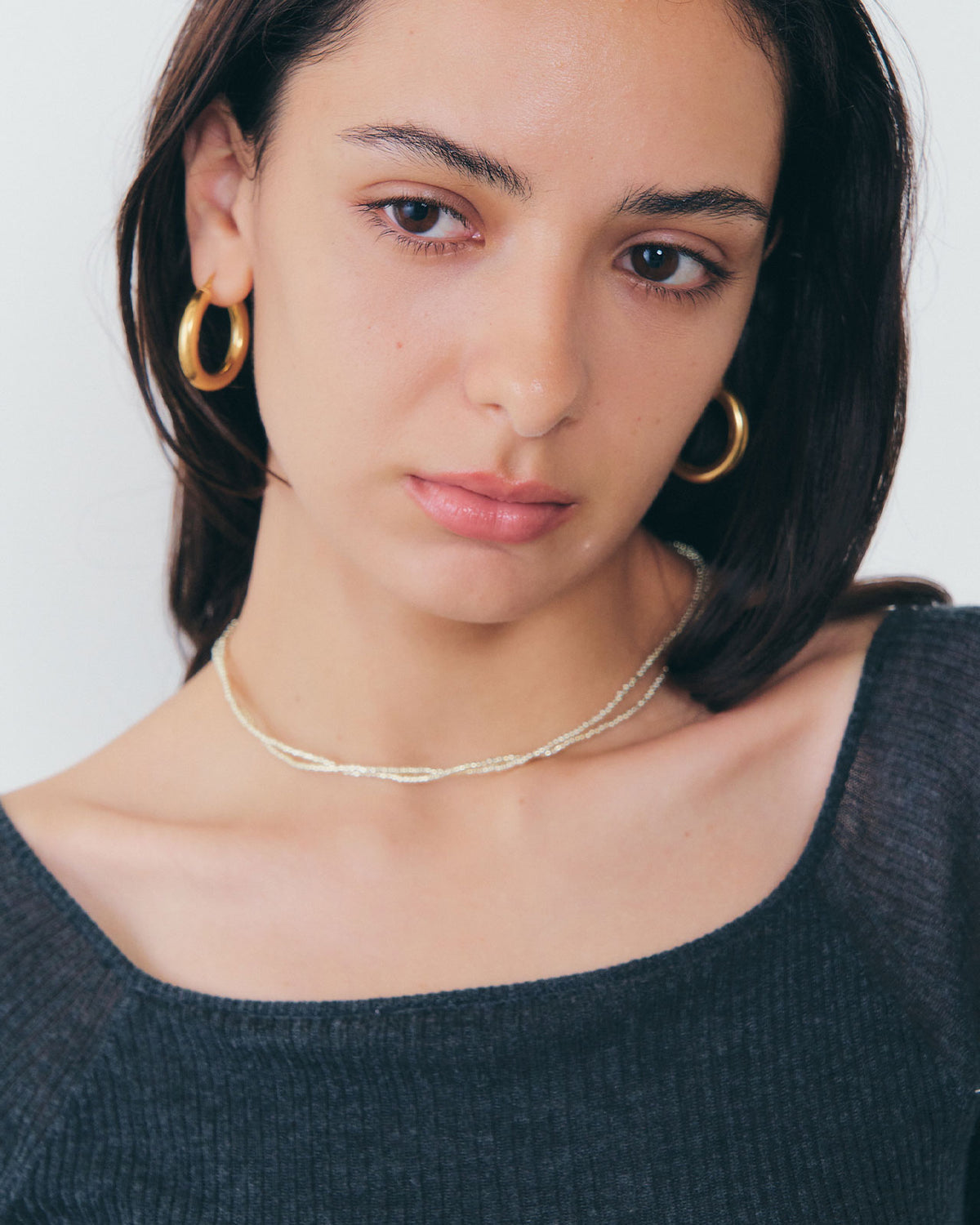 Pura Utz SILVER TWISTED NECKLACE