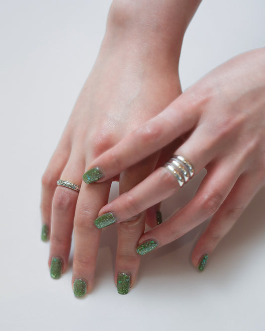 <ERICKA NICOLAS BEGAY>STAMP RING