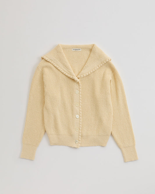 【1月中旬お届け】SAILOR COLLAR KNIT CARDIGAN
