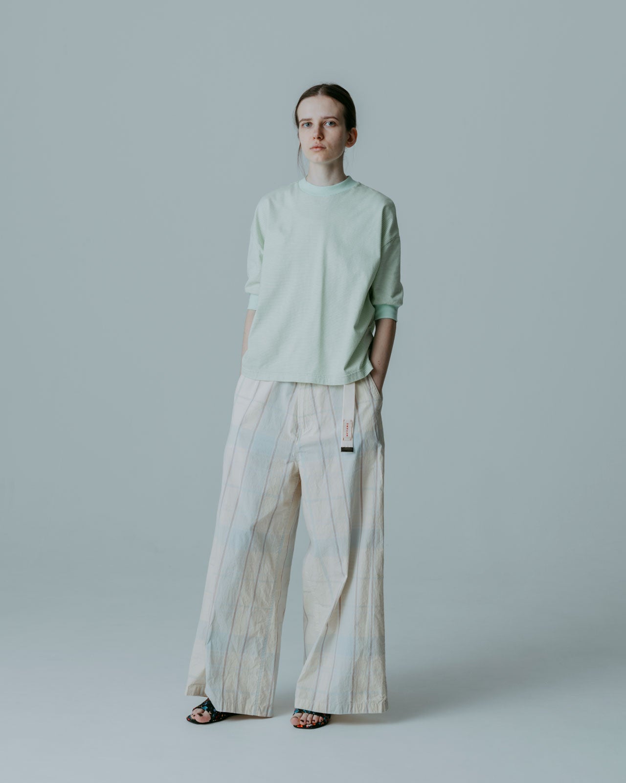 MEYAME BORDER HALF SLEEVE TEE