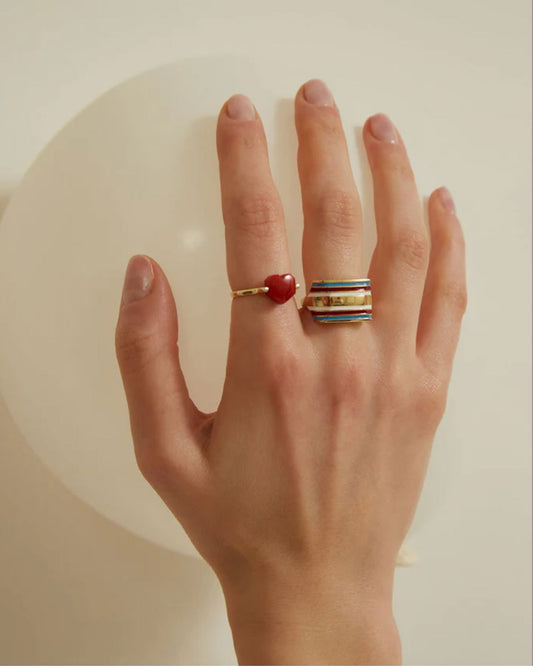 ALIITA MINI CORAZON LIPSTICK RED