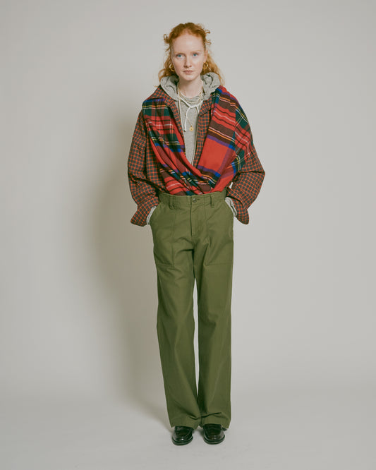 (WASHABLE) STRAIGHT BAKER PANTS
