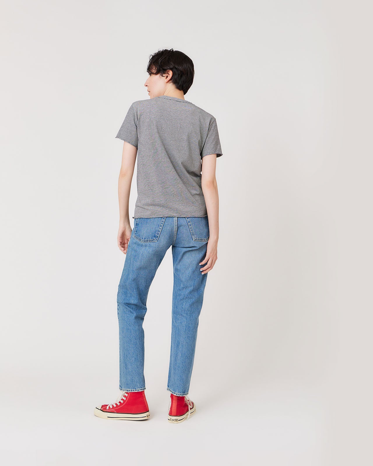 takes. Cutoff Tee(BORDER)