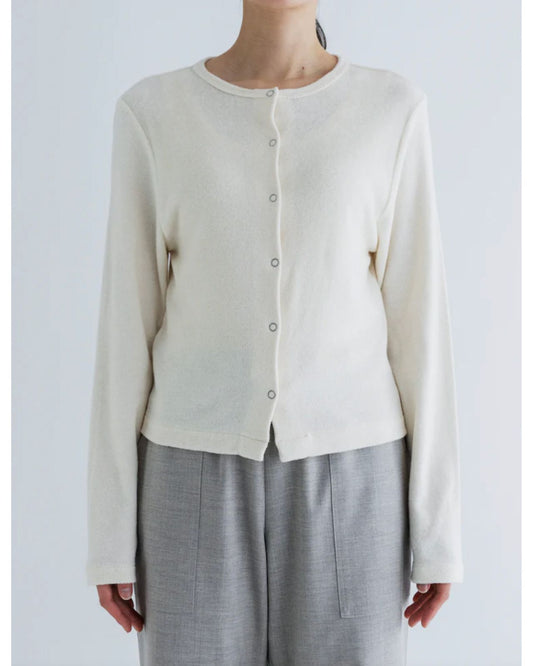 MEYAME ORGANIC COTTON PILE CARDIGAN