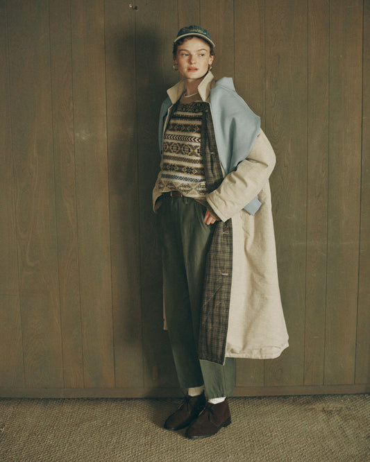 【KHAKI/NAVY】BAKER PANTS