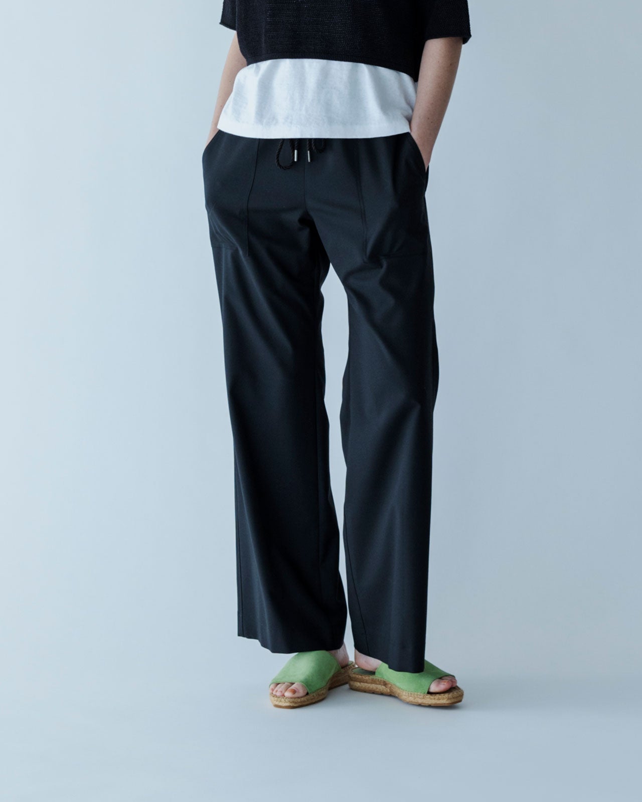 MEYAME COMFORTABLE DRAWCORD PANTS