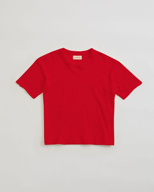 MEYAME ORGANIC COTTON PILE TEE
