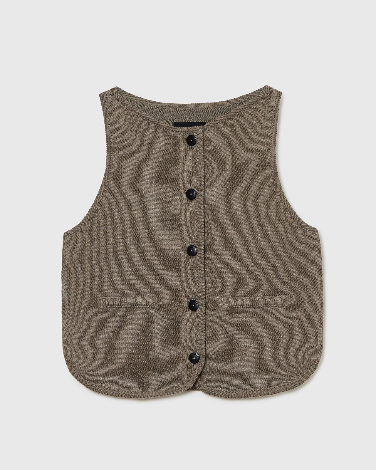 【EXCLUSIVE COLOR】CORDERA BOAT NECK WAISTCOAT