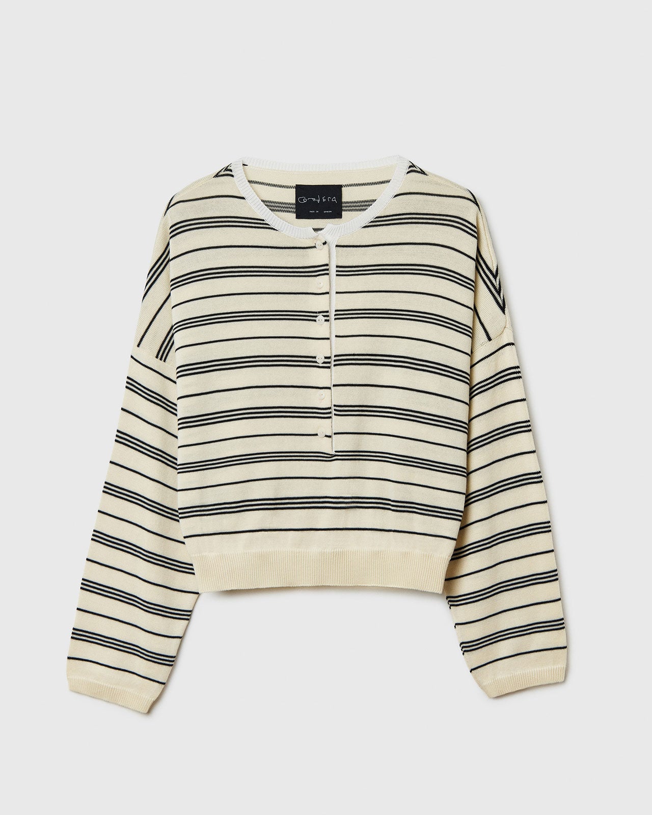 CORDERA ORGANIC COTTON POLO SWEATER