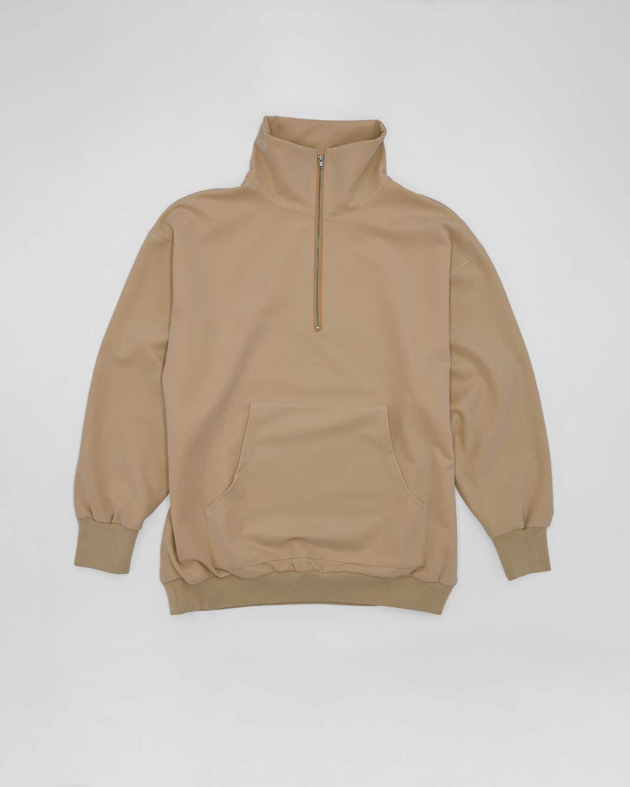 FIBRIL TWILL HALF ZIP