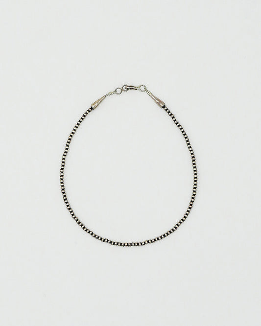 <ERICKA NICOLAS BEGAY>Plain Design Necklace BLACK/35cm