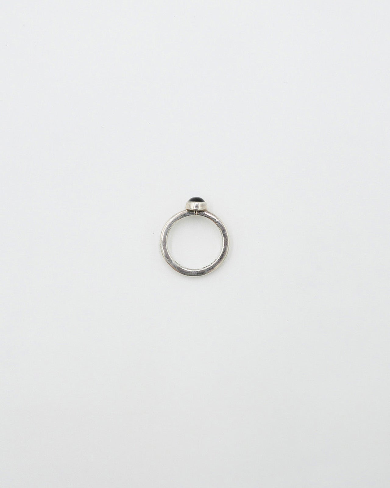 <ERICKA NICOLAS BEGAY>SQ PL ONYX RING