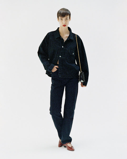 【Customization】Levi’s 1950s 701 JEANS Black Lizard