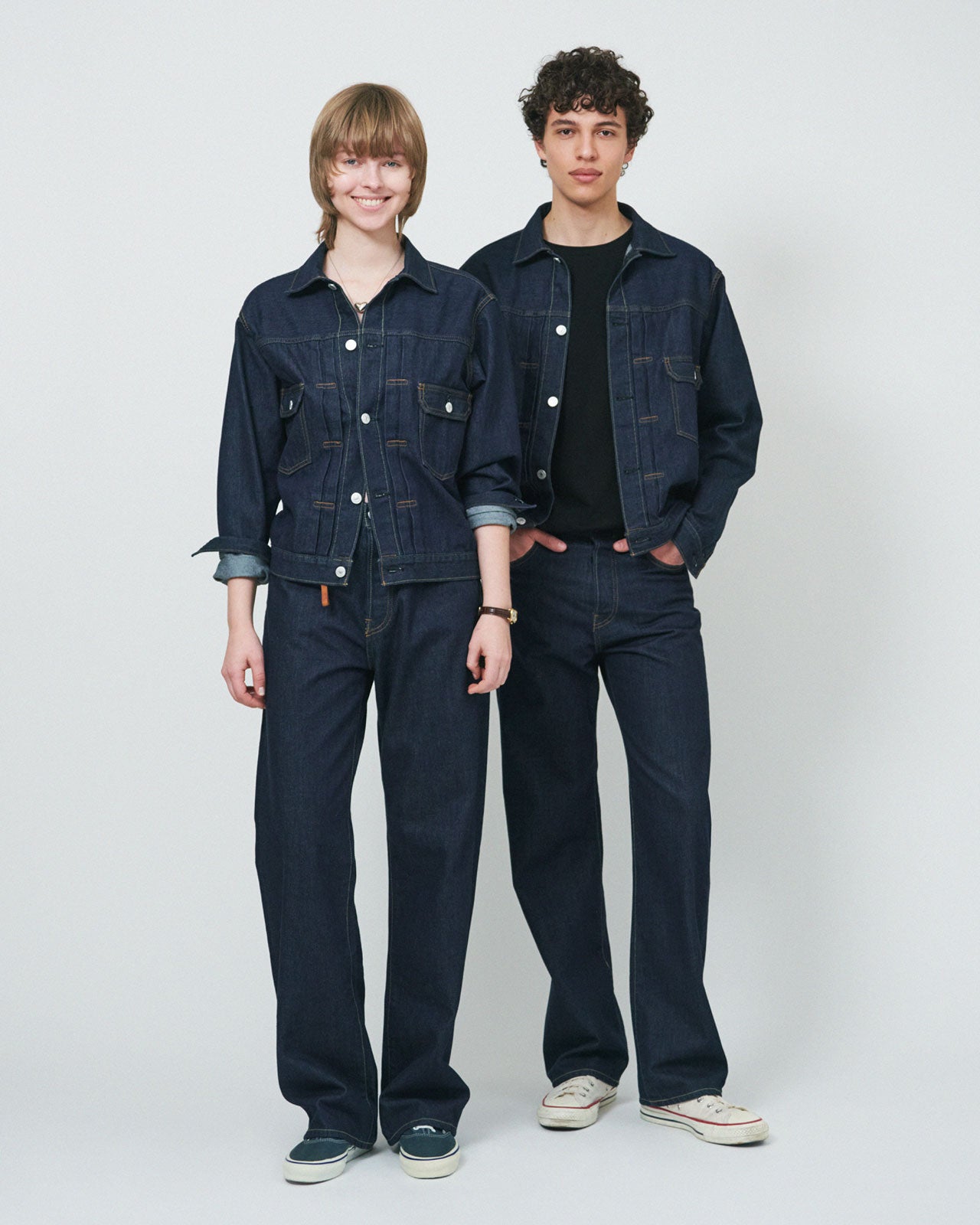 CACAO DENIM PANTS
