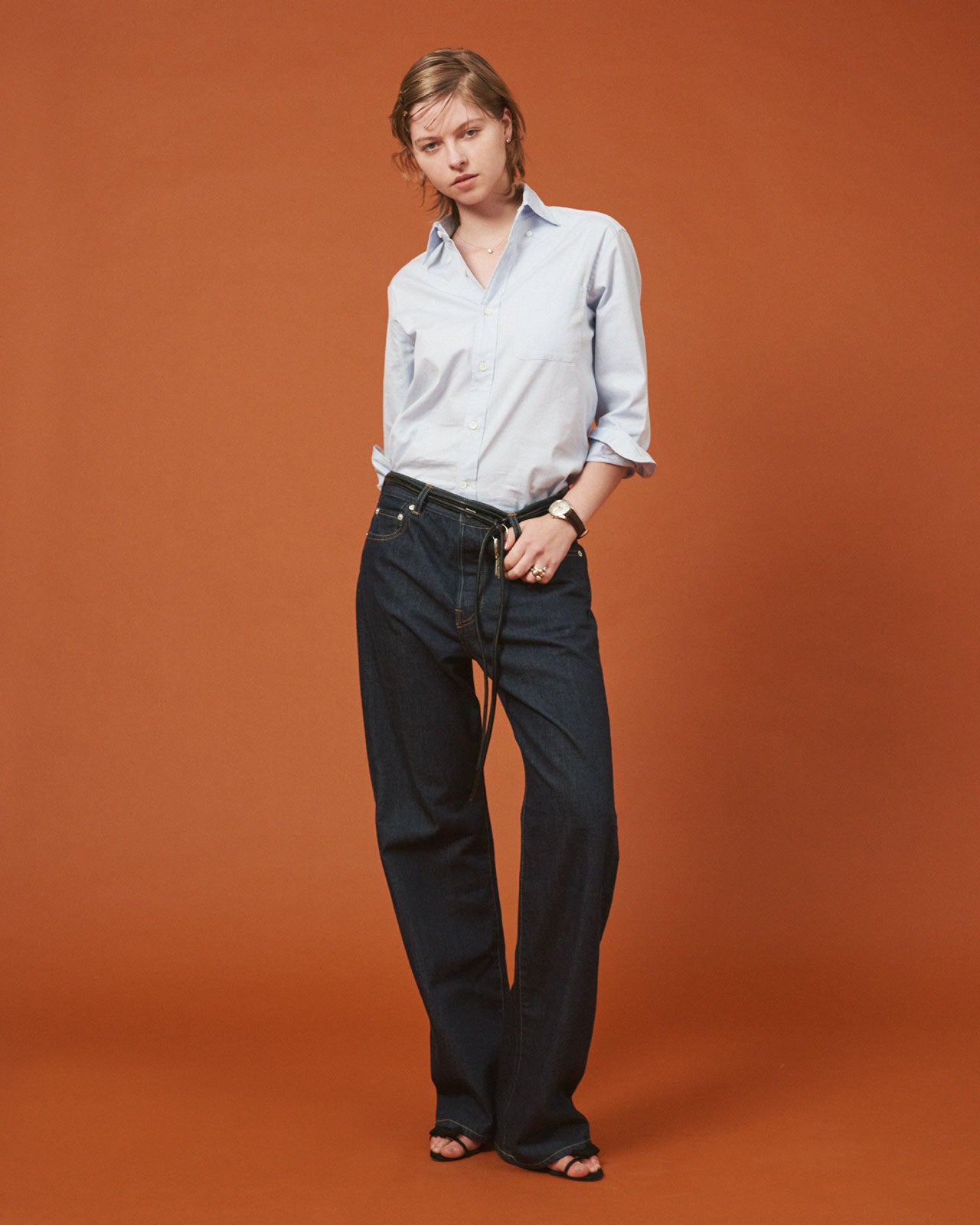 としんこ CACAO DENIM PANTS – Shinzone