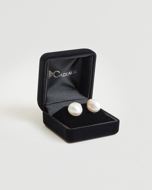 CADEAUX BUMPY PEARL EARRINGS
