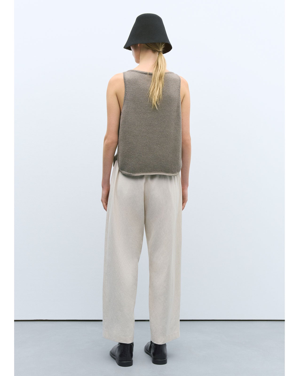 【EXCLUSIVE COLOR】CORDERA BOAT NECK WAISTCOAT