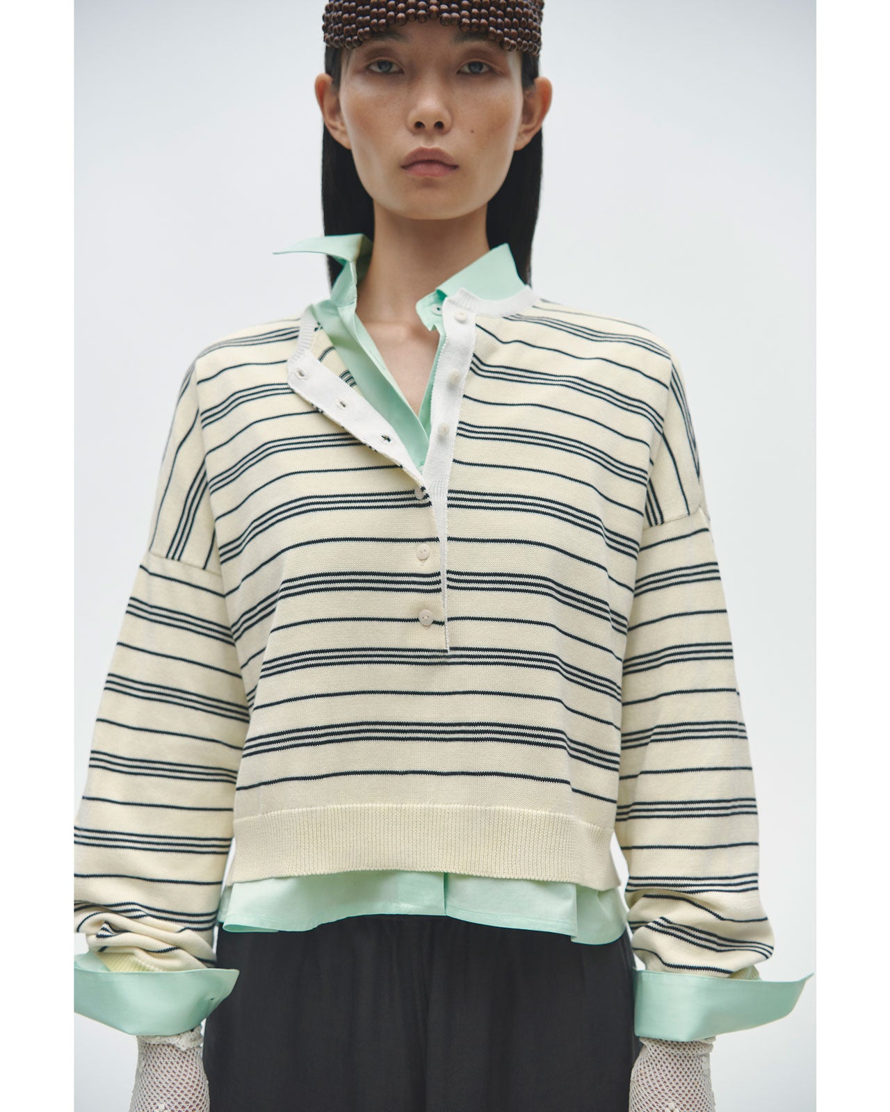 CORDERA ORGANIC COTTON POLO SWEATER
