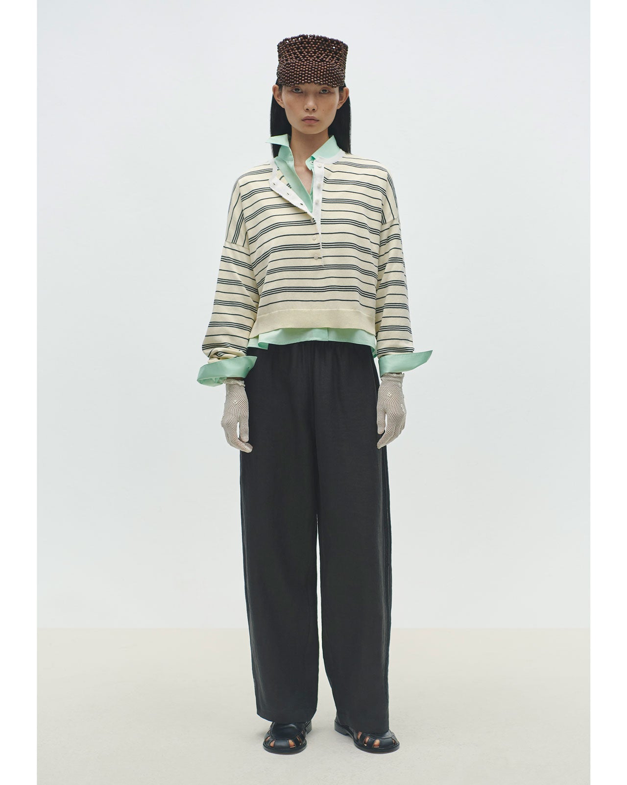 CORDERA ORGANIC COTTON POLO SWEATER