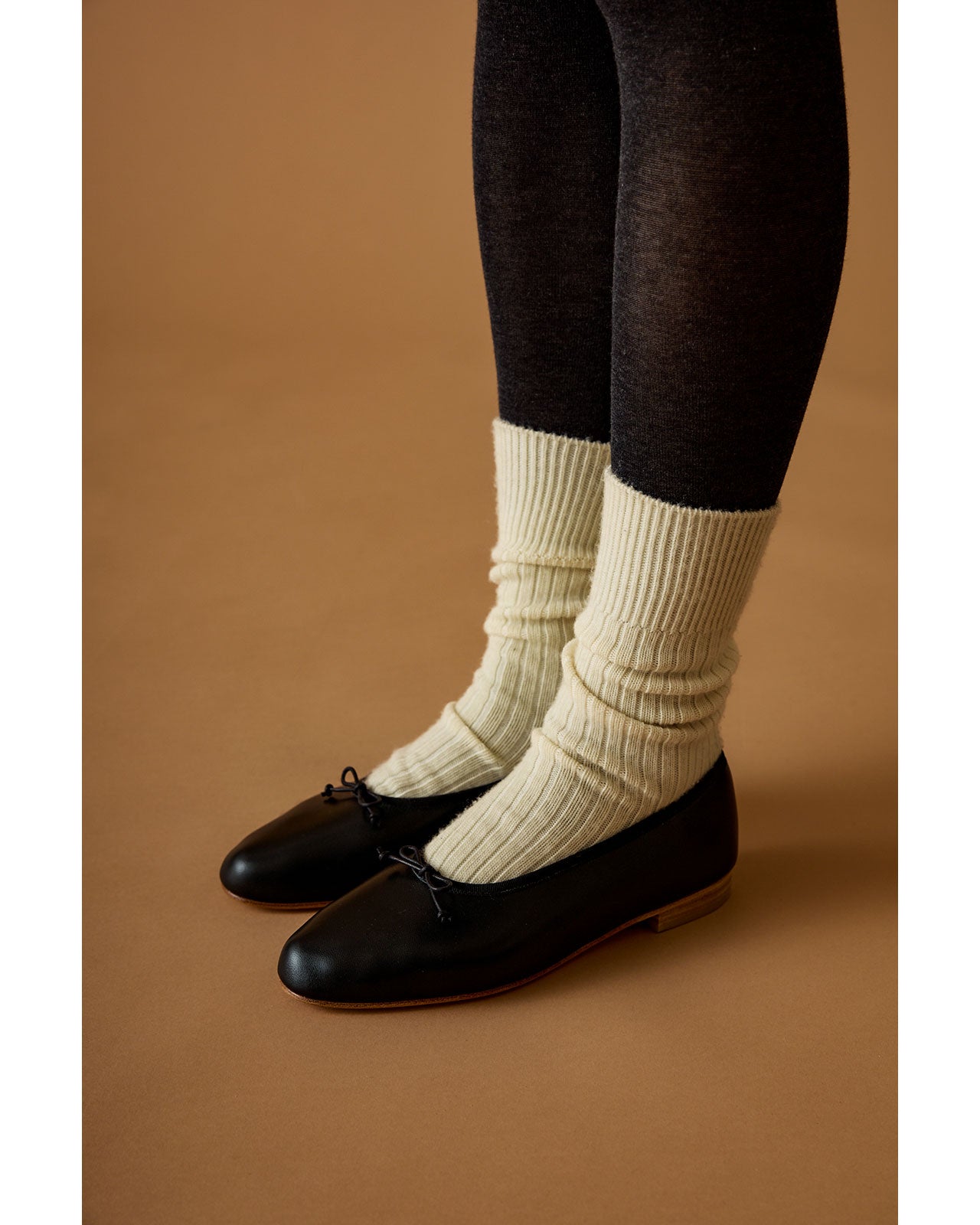 WOOL RIB SOCKS