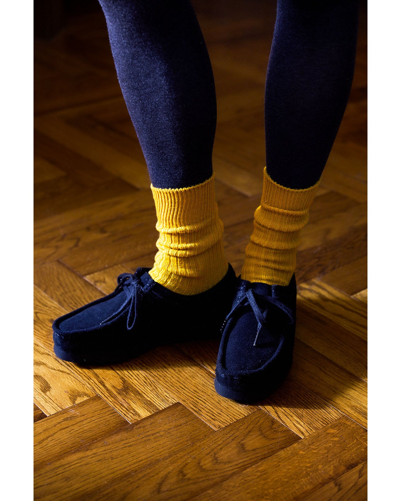 WOOL RIB SOCKS