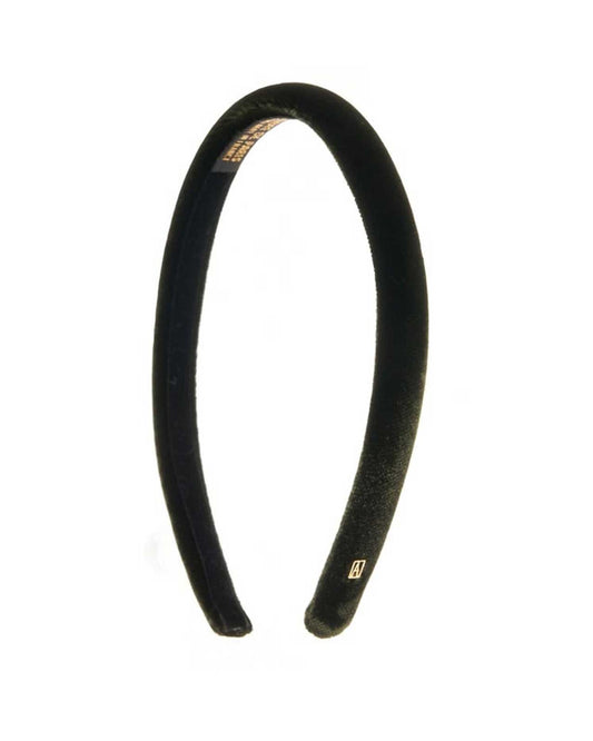 ALEXANDRE DE PARIS ベロア カチューシャ1cm