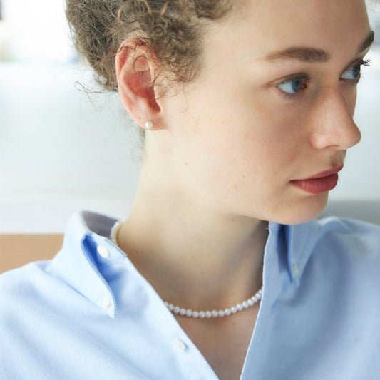 (5mm)CADEAUX PEARL NECKLACE EXCLUSIVE