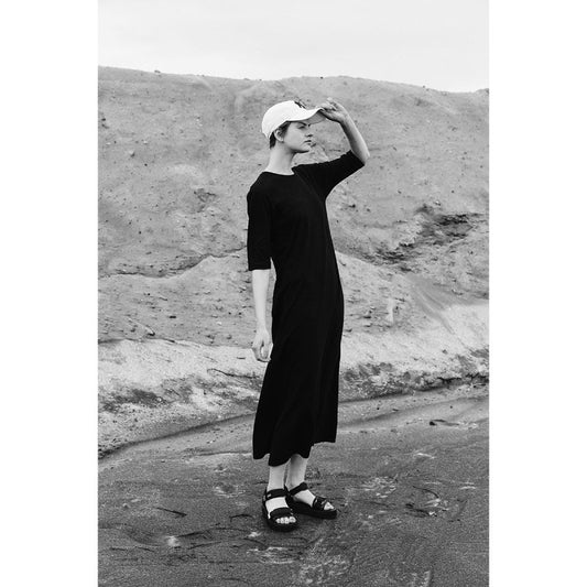 takes. Half Sleeve Dress