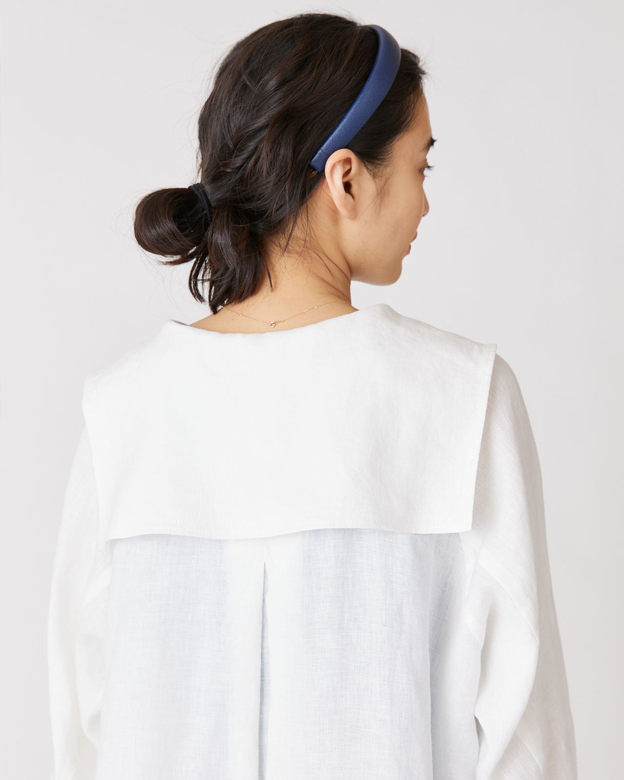 LINEN SAILOR BLOUSE
