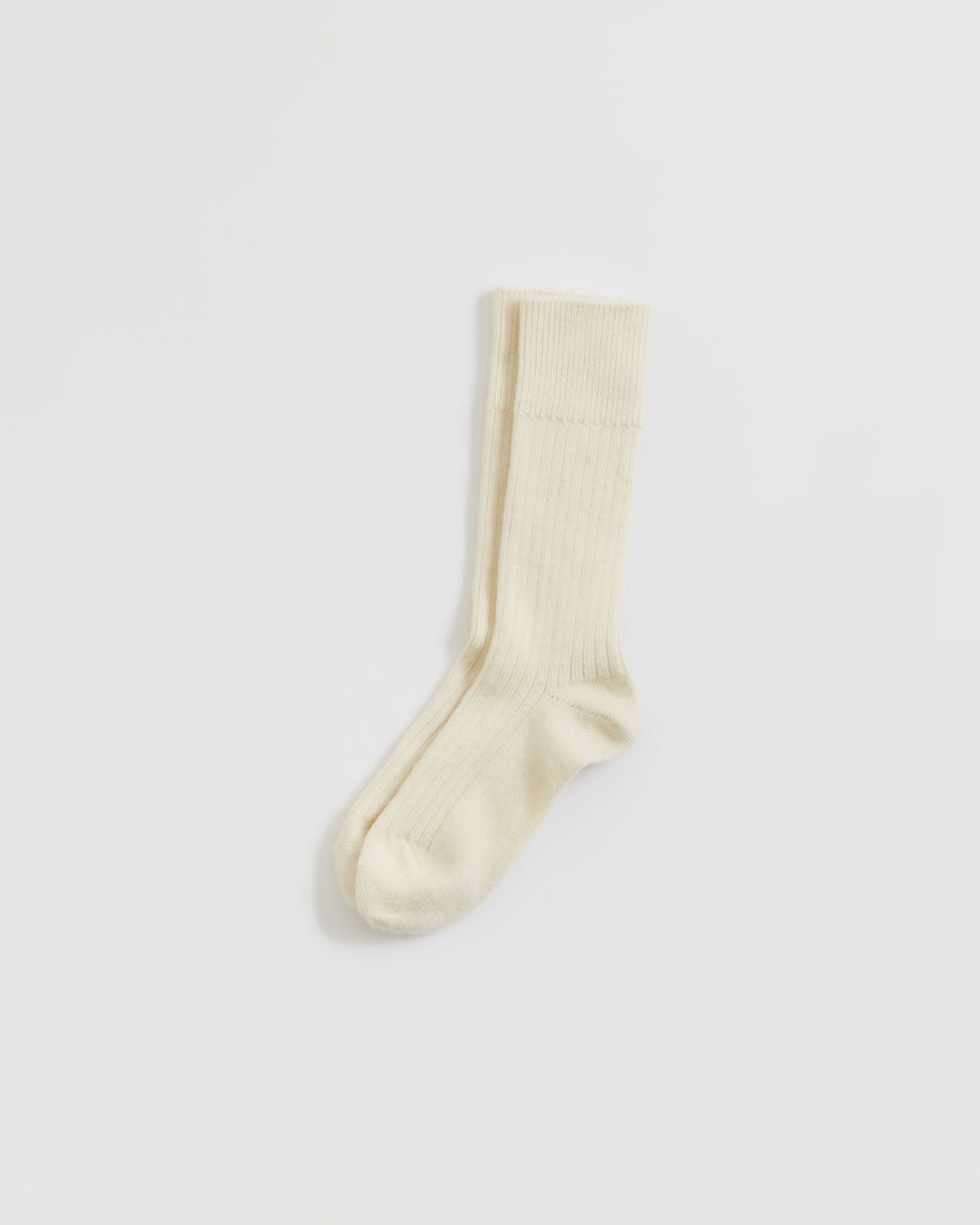 WOOL RIB SOCKS