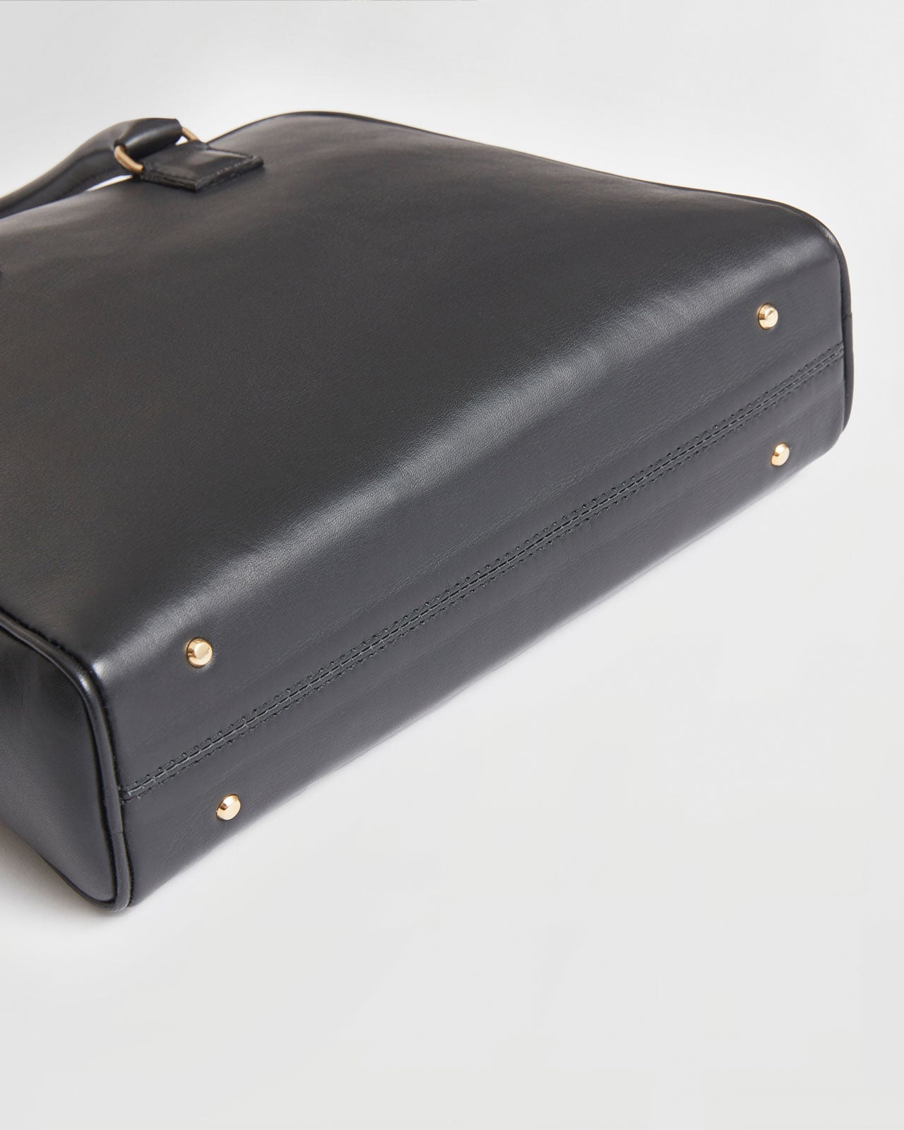 SQUARE LEATHER BAG M