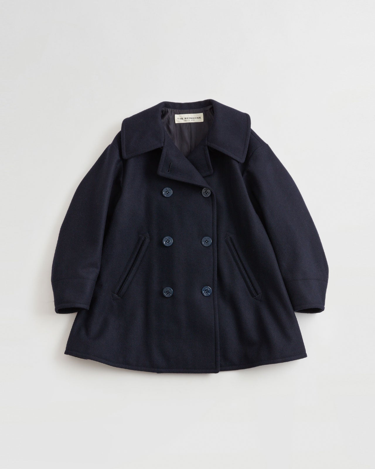 FLARE PEA COAT – Shinzone