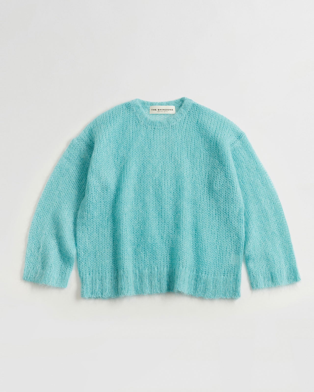 yo BIOTOP】Sheer mohair V top - ニット/セーター