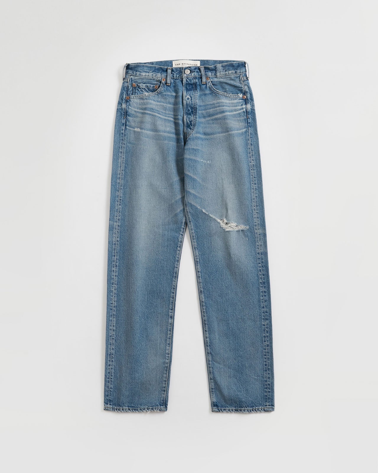 DAMAGE CLIP JEANS – Shinzone