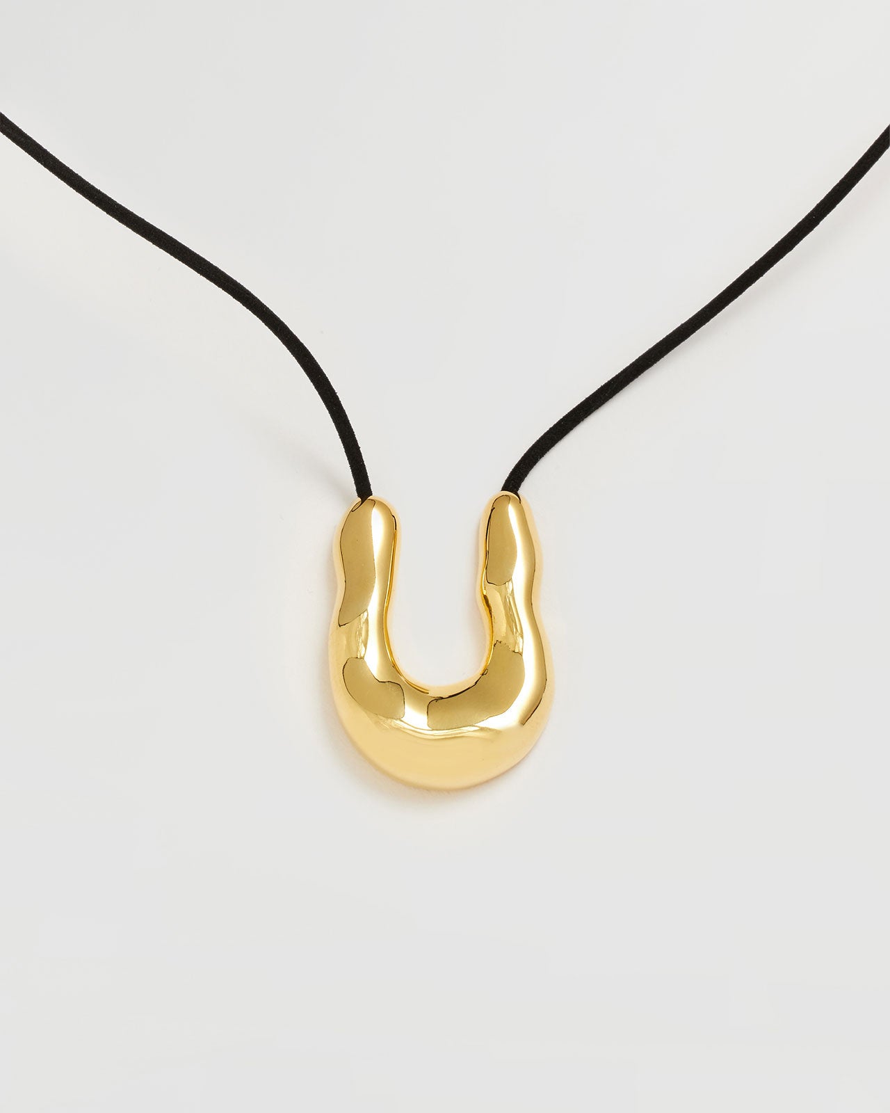 AGMES WISHBONE PENDANT(GOLD)