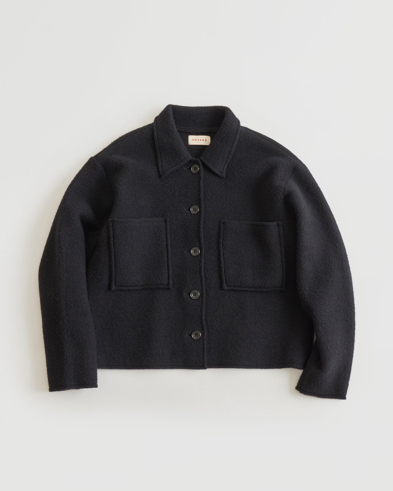 MEYAME LIGHT WOOL SHORT JACKET