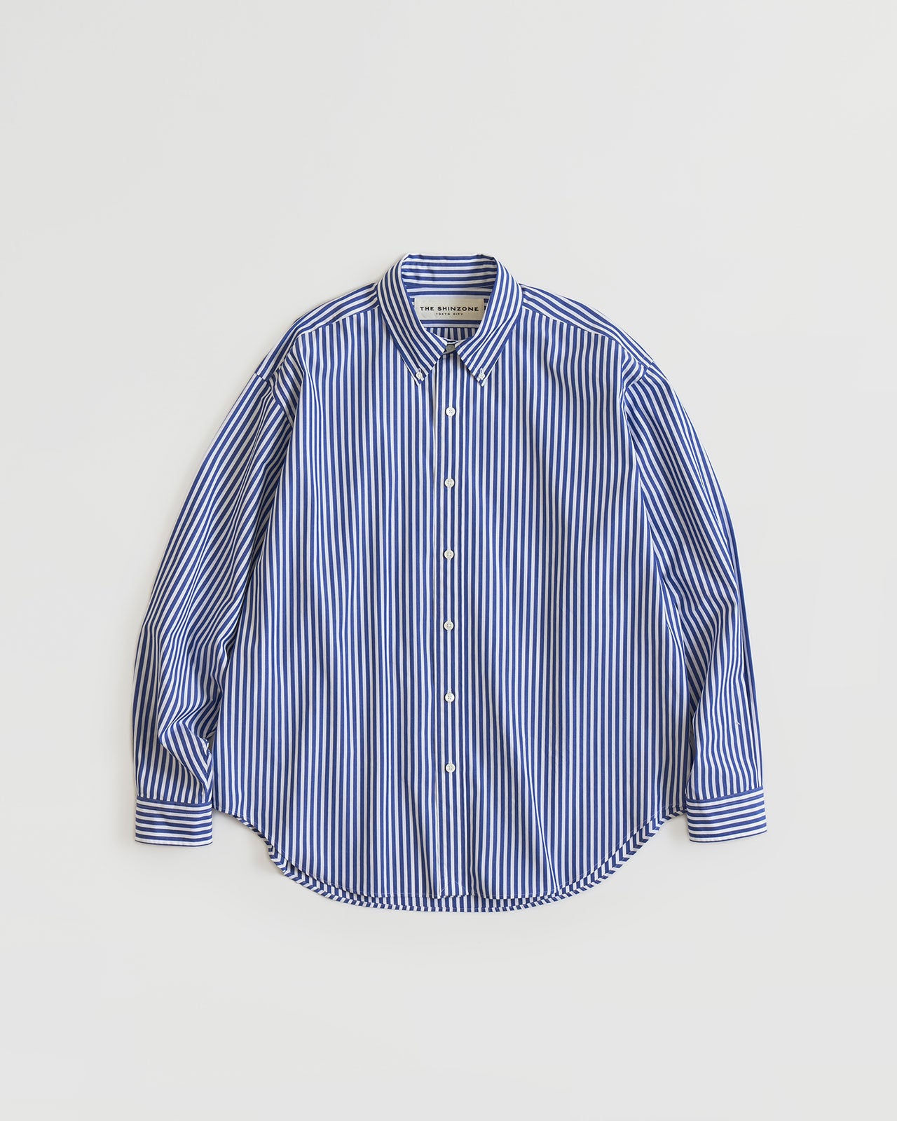 9月上旬お届け】STRIPE DADDY SHIRT – Shinzone