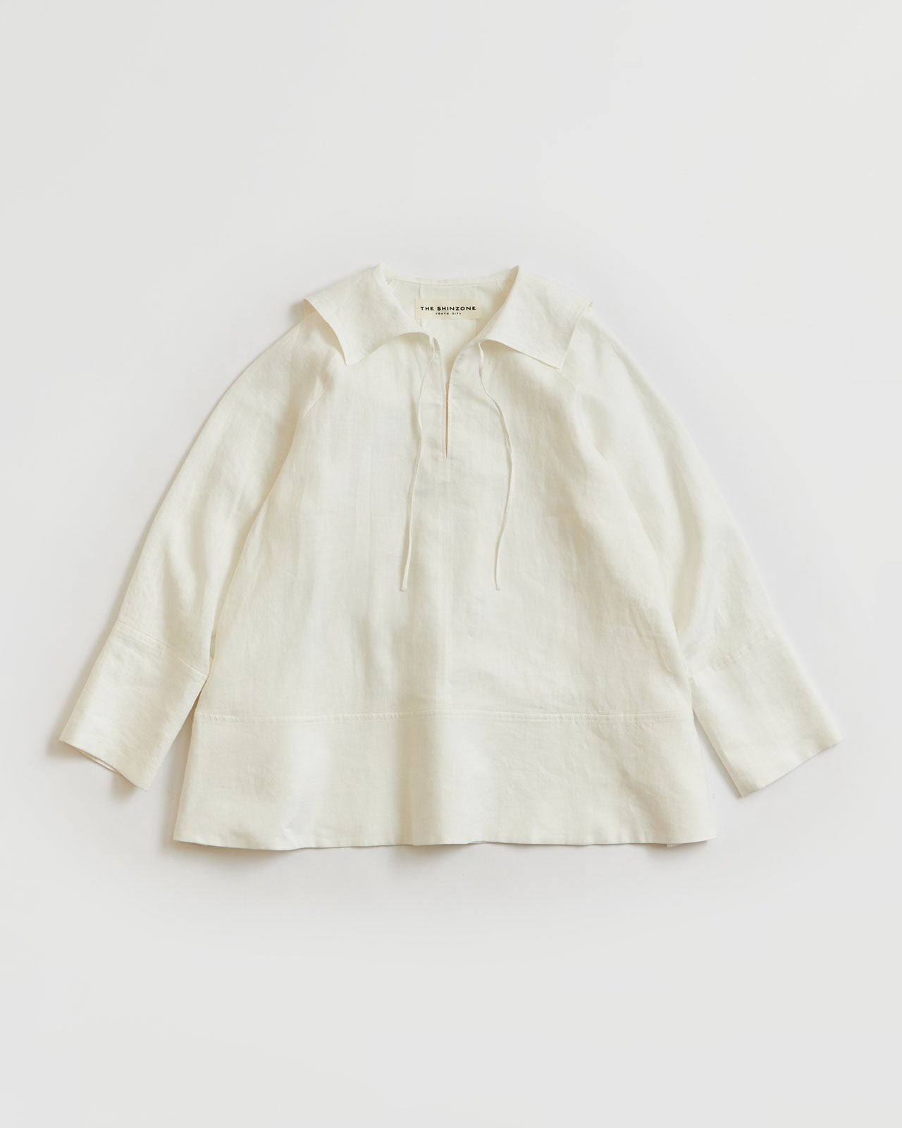 LINEN SAILOR BLOUSE