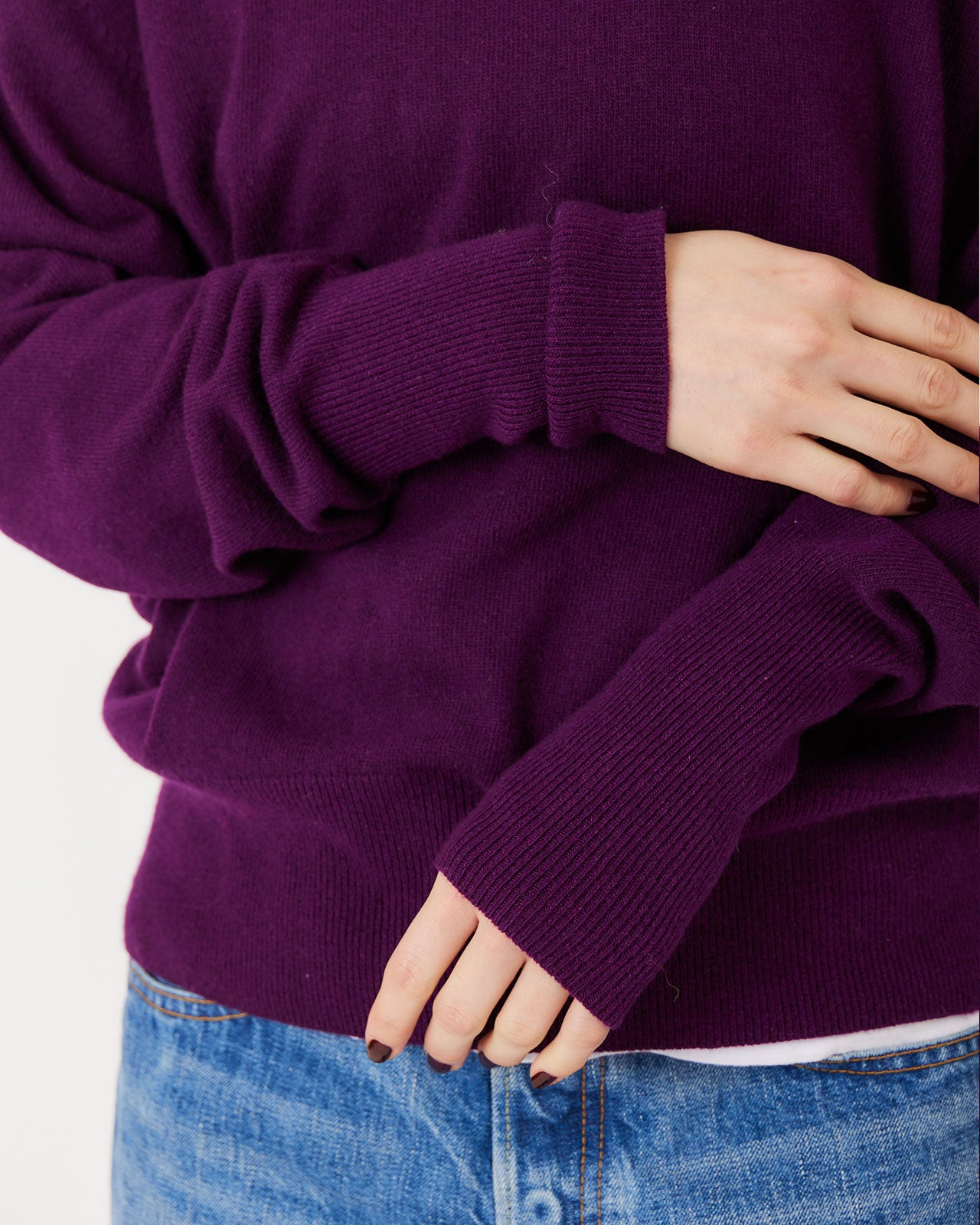 【10月上旬お届け】WOOL CASHMERE DADDY KNIT