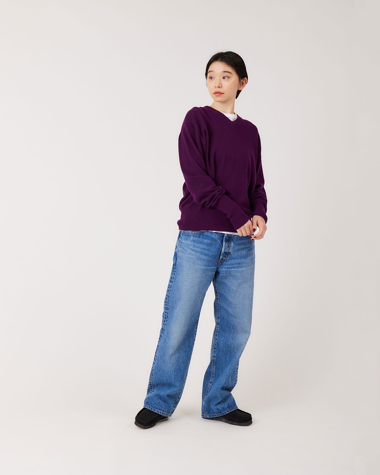 【10月上旬お届け】WOOL CASHMERE DADDY KNIT